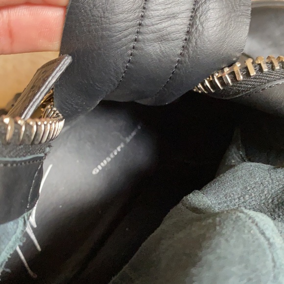 Double Zip Knee-High Boot, Black Giuseppe Zanotti - Picture 9 of 12